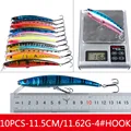 10PCS 11.5CM 11.5G