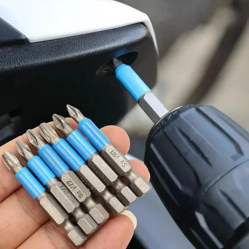 Magnetic Screwdriver Bit Set Anti Slip Non Cross Phillip Electric Drill Screw Driver Head Kit Impact Batch Power Hand Tool PH PZ