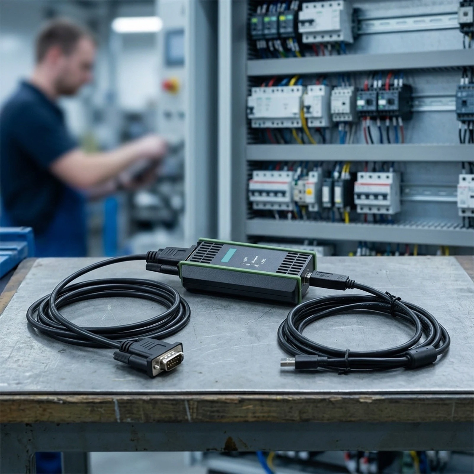 USB to MPI Programming Cable for Siemens S7 200/300/400 PLCs RS485 Communication 2.5m Length ITU TK20/21 Certified