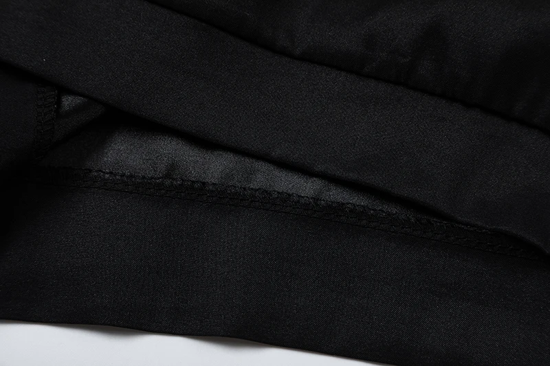 2024 Europäisches und amerikanisches grenzüberschreitendes neues modisches Damen-Kleidungsset aus glattem Satin mit halben Ärmeln, zweiteiliges Freizeit-Set – Detail 17