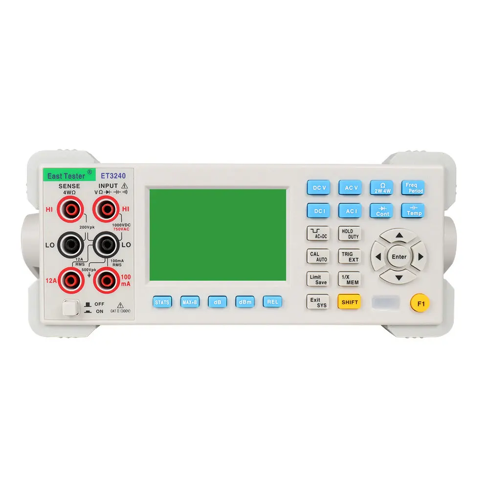 ET3240 High Accuracy Desktop Multimeter Automatic 22000 Counts Benchtop Digital Multimeter With 3.5 Inch TFT Large Clear Screen