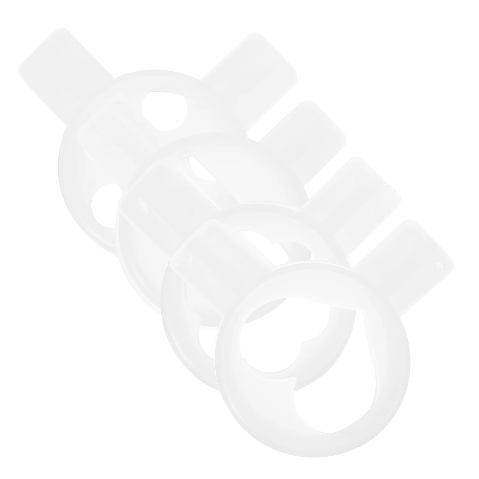 

4pcs IceCreamMachineNozzles FlowerMouthParts PlasticIcingShapingTips AccessoriesDessertDecoration ReusableKitchenBarSupplies