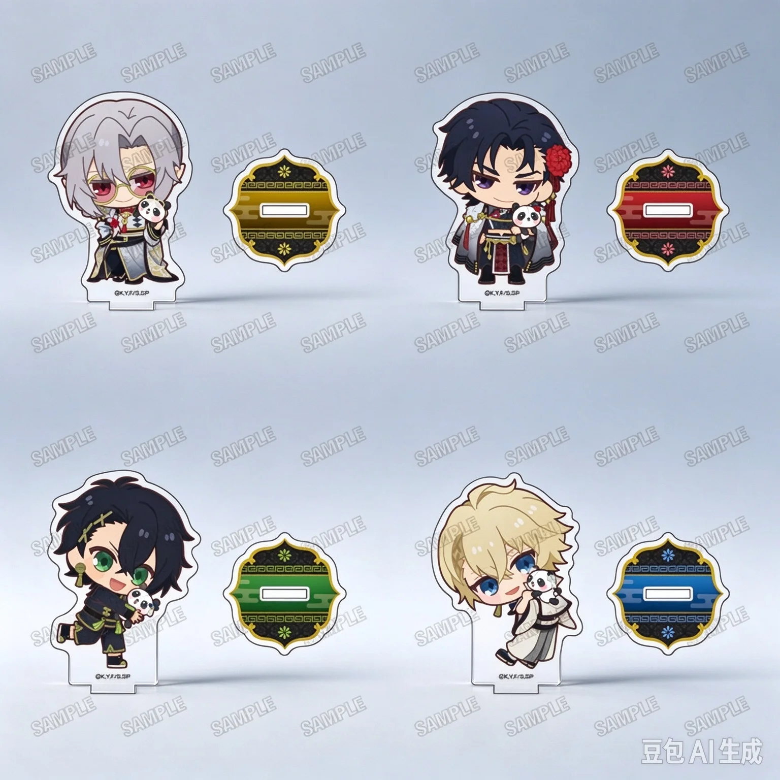 10cm Anime Seraph Of The End Acrylic Stand Model Bookshelf Decoration Funny Bookshelf Decoration High Definition Images Keychain
