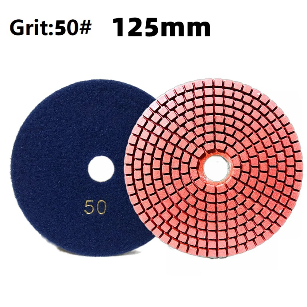 Floor Restoration Flexible Polishing Pads Concrete Polishing Emery Material Fast Polishing High Glossiness Limestone Polishing