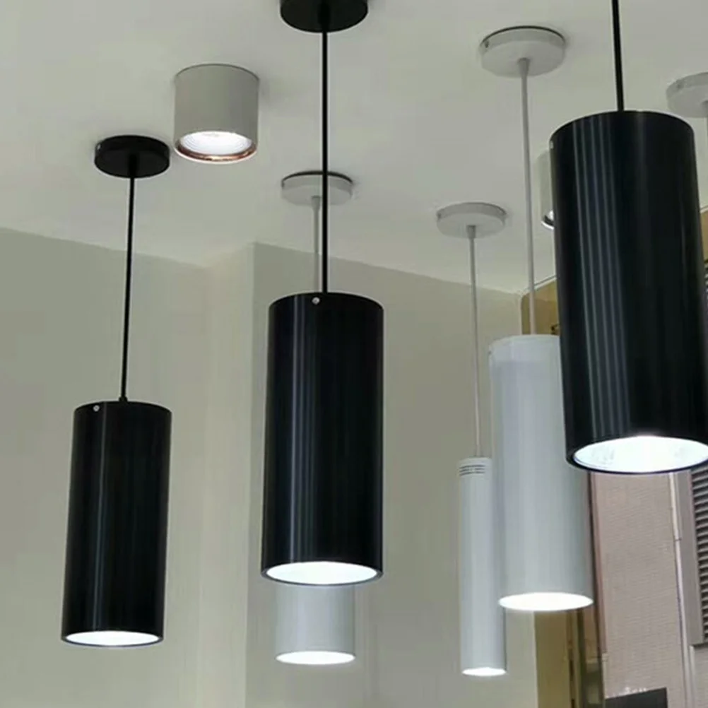 

3W LED Down Light Warm White 60mm Diameter 200mm High Tube Ceiling Lamp for Kitchen Island Office Hotel Lobby Light