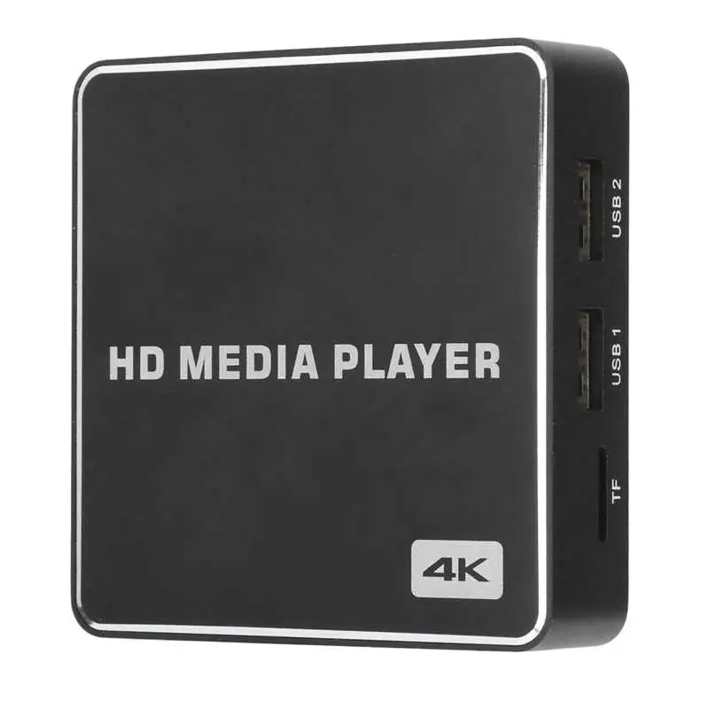 1080P USB Media Box 4K Player | HD Mini Full | Supports Horizontal & Vertical Display Modes