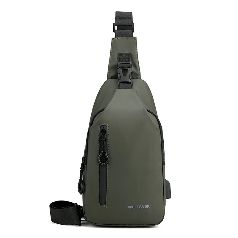 

Brand Design Men Chest Bags Casual Travel Shoulder Bag High Quality Nylon Business Crossbody Multifunction Backpack For