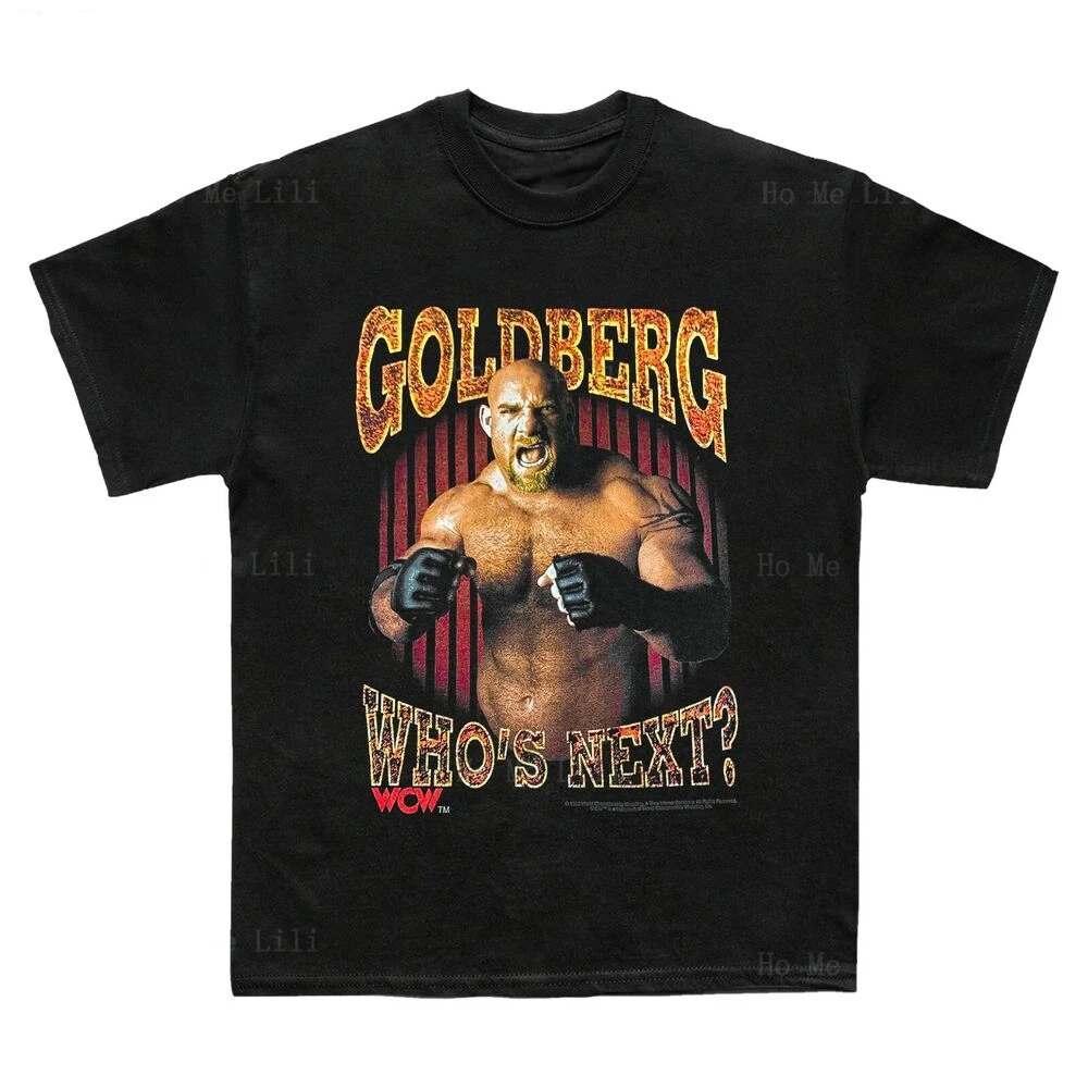 Bill Goldberg Who's Next 90s Vintage Wrestling Custom Men T-Shirt