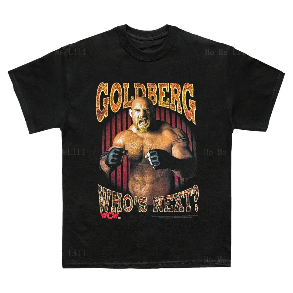 Bill Goldberg Who's Next 90s Vintage Wrestling Custom Men T-Shirt
