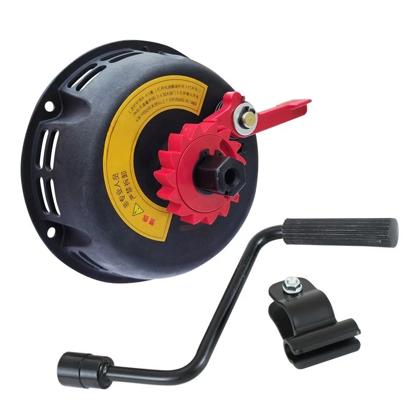 Generator distributor, micro cultivator, water pump 168F/170F/188F hand-crank pull-free starter