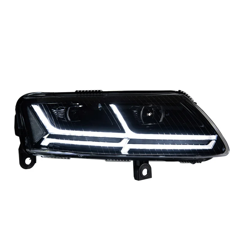 Suitable for 08-11 Audi A6L Headlight Assembly Modified LED Bi-Optic Lens Daytime Running Lights