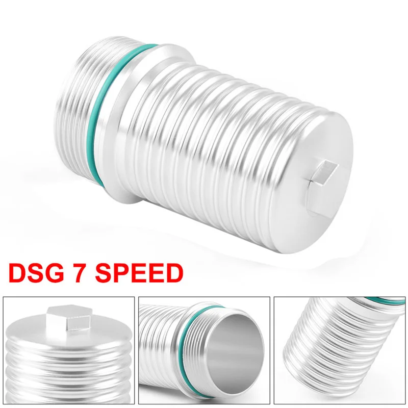 For VW Filter Housing for Audi DSG 7 Speed DQ380 DQ381 DQ500 Shell Transmission Filter Cover Aluminum Alloy Filter Cover