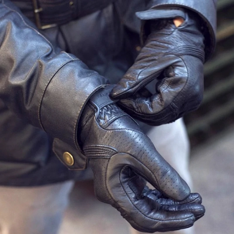 

REVIT PRO GA-316 original motorcycle leather anti slip gloves