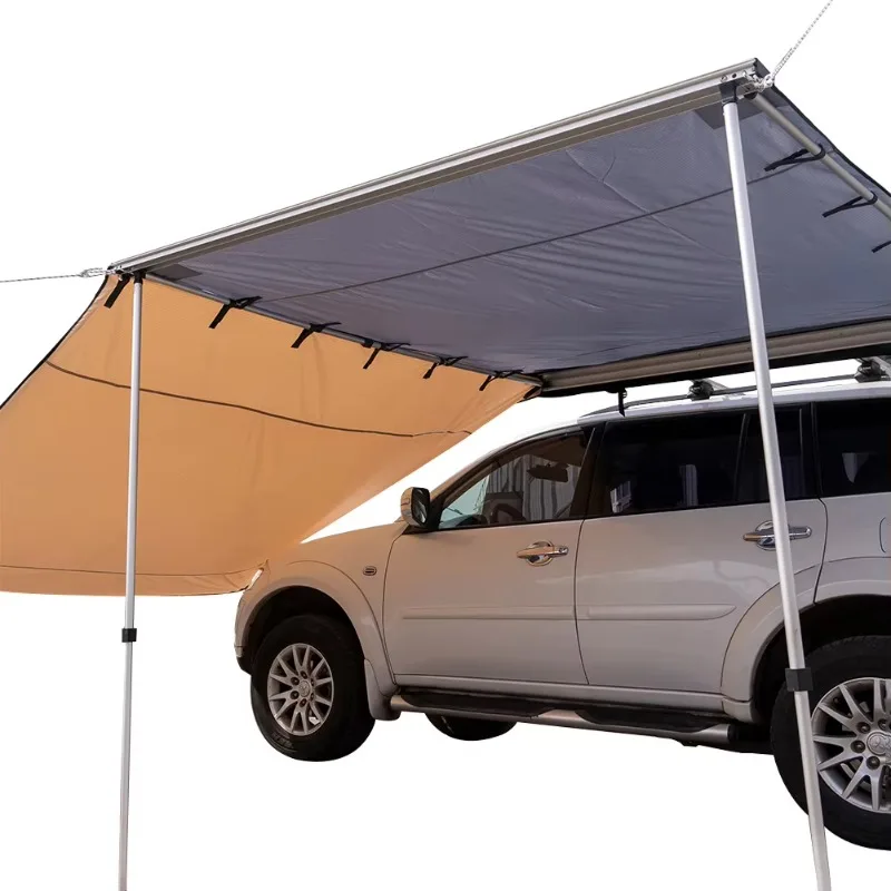 

Factories Outdoor Roof Retractable Awning Side Tent Car for Camping Sun Protection