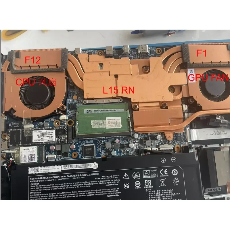 for MACHENIKE L15 RN L15C PNK L15C PNP S15C PNK Cooling Fan Replacement Part