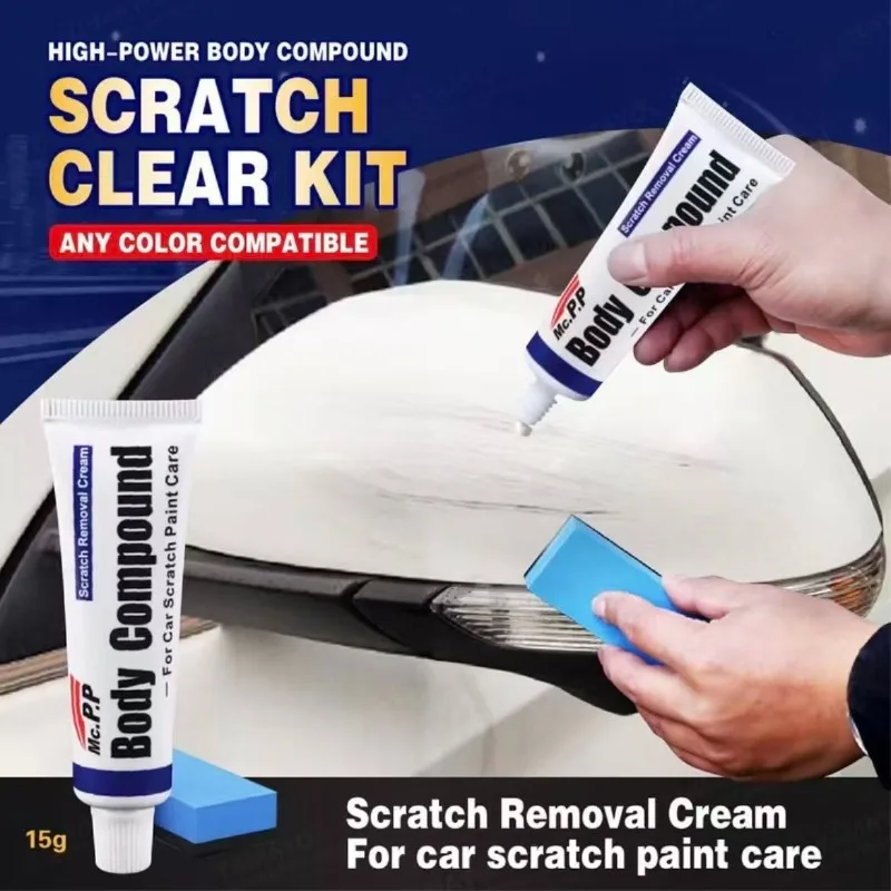 Car Scratch Remover Paint Care Tools Auto Swirl Remover Scratches Repair Polishing Auto Body Grinding Compound Anti Scratch Wax