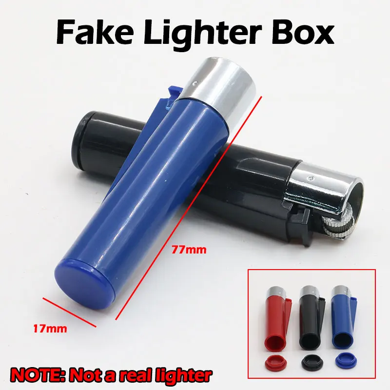 1PCS Private Money Box Fake Lighter Secret Home Diversion Stash Can Container Hiding Storage Compartment Outdoor Tools