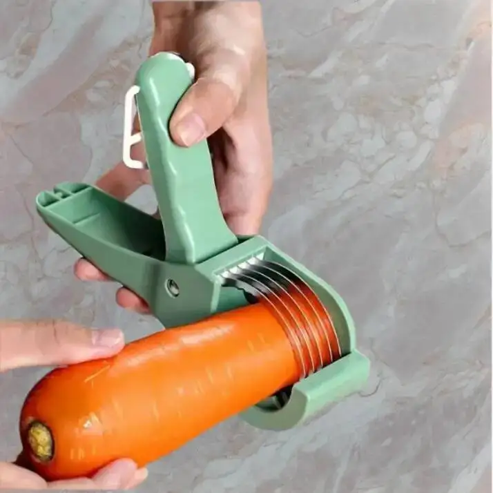 

1Pc Kitchen Multifunctional And Vegetable Fruit Pro Rustproof For BBQ/Catering Cucumber Slicer