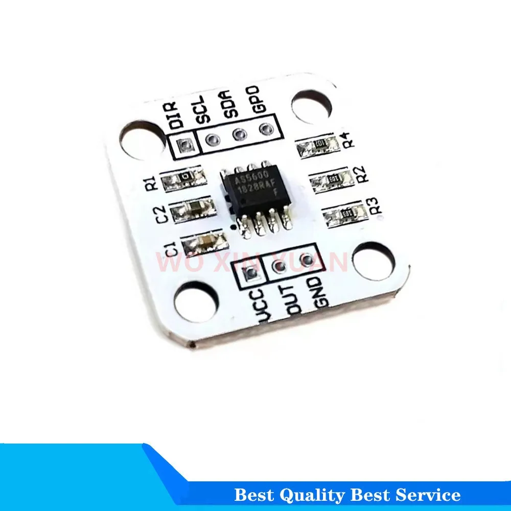 1PCS.-10PCS  AS5600 magnetic encoder magnetic induction angle measurement sensor module 12bit high precision