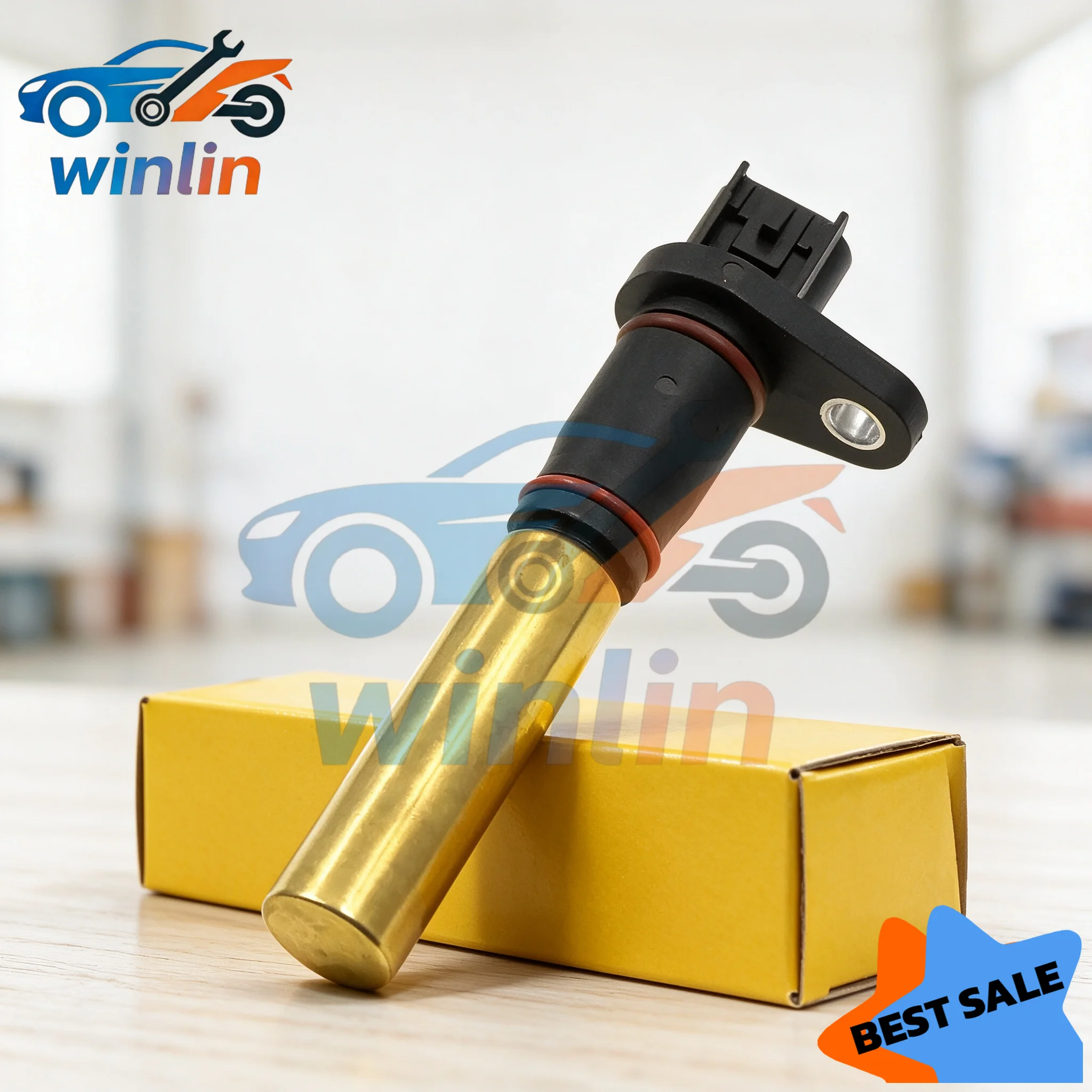OEM 12588097 12569372 907-887 8125880970 Crankshaft Position Sensor for Chevrolet Colorado GMC Canyon Hummer H3 Isuzu 2004-2007