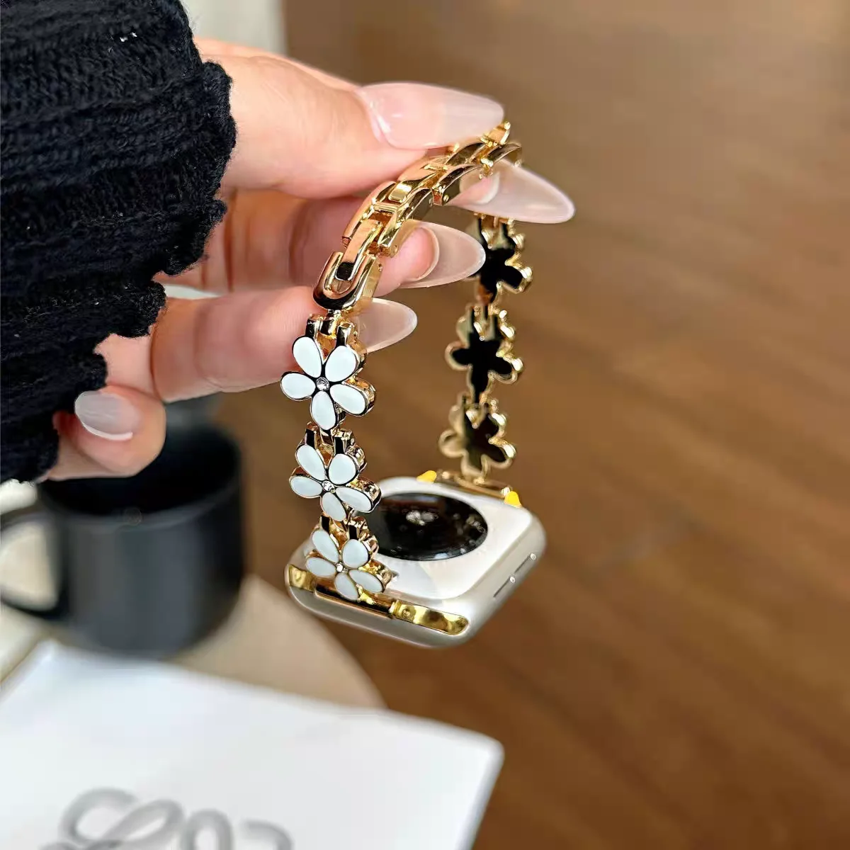 Popular Colorful Metal Bracelet Link for Apple Watch Band Series 11/8/7/6/10/9 40mm 41mm 38mm 42mm 44mm 45mm 46mm Strap