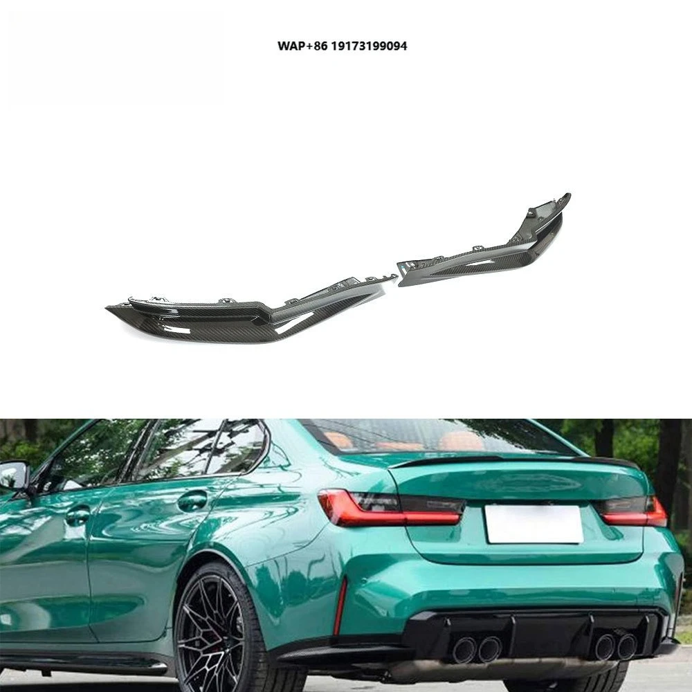 Prepreg Carbon G80 M3 Car Rear Splitters for G80 M3 Competition 2021 2022