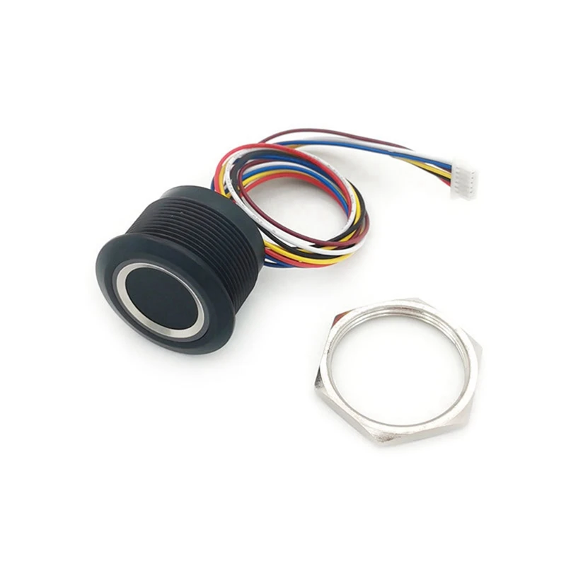 R503 RGB Ring Indicator Fingerprint Module Capacitive Fingerprint Module Sensor Scanner IP65 Waterproof