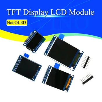 TFT ekran 0.96 1.3 1.44 1.8 inç IPS 7P SPI HD 65K tam renkli LCD modülü ST7735 / ST7789 sürücü IC 80*160 240*240 (OLED değil)