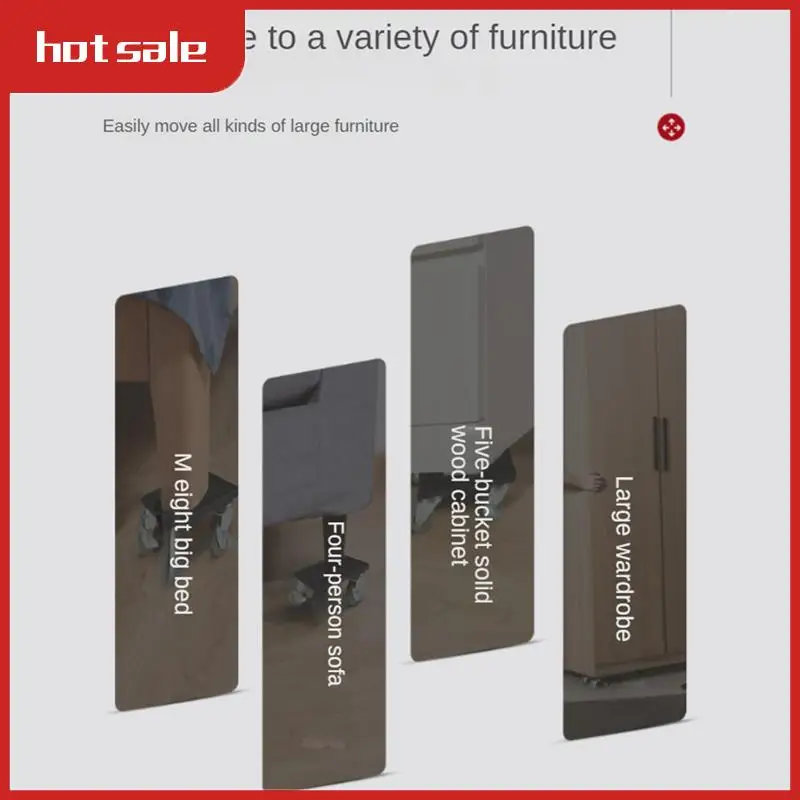 

A52I-Furniture Trolley,Furniture Moving Set,Furniture Lift With Swivel Universal Wheels,Carbon Steel Furniture Moving Trolley