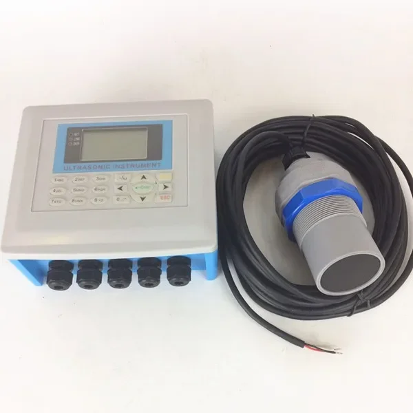 Good Selling Plastic 3 Inch Water Sensor Counter Mass Liquid Flowmeter Fuel Open Channel Ultrasonic Open Channel Flow Meter