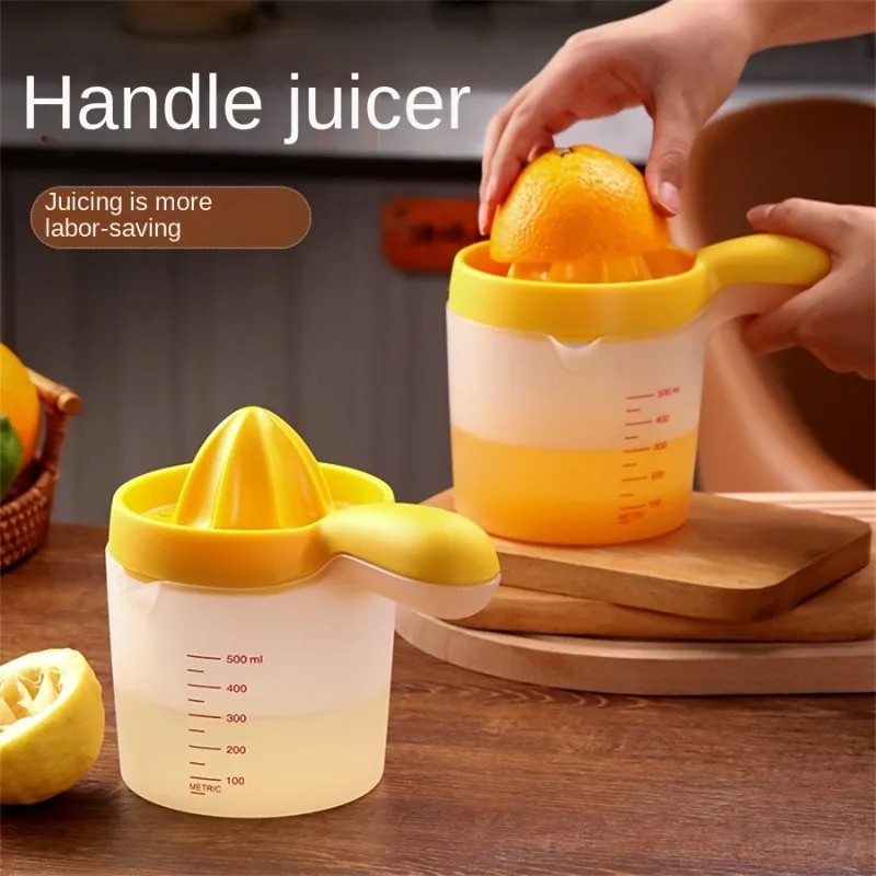 Manual Citrus Juicer Handle Durable Polypropylene Perfect for Oranges  Lemons Home Kitchen Essential Kitchen Gadget Efficient