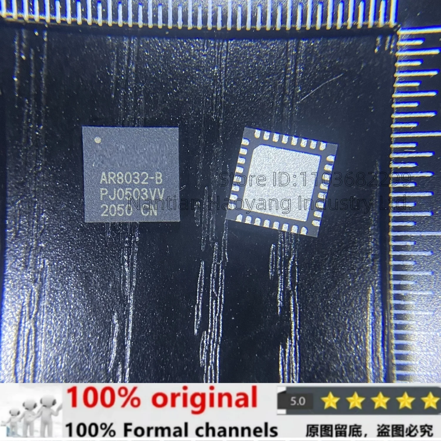 

Original Only Free Shipping 10pcs/20pcs/50pcs/Lot AR8032-BL1A-R AR8032-B 10/100 MII/RMII interface Fast Ethernet Transceiver