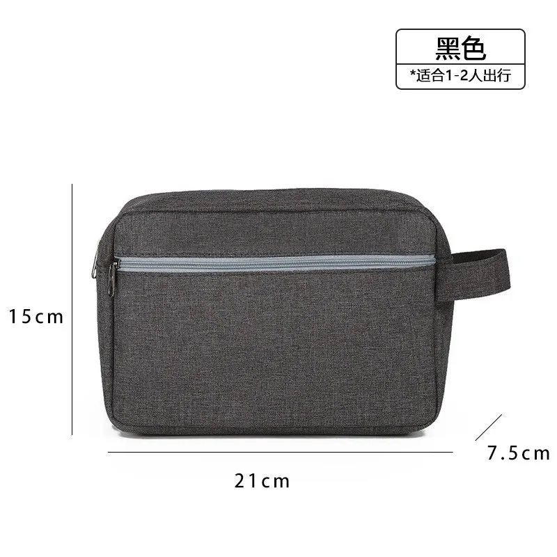 

New Water-resistant Travel Bag Handle Portable Cosmetic Storage Bags Lightweight Large Capacity Toiletry Bag Pouch Unisex
