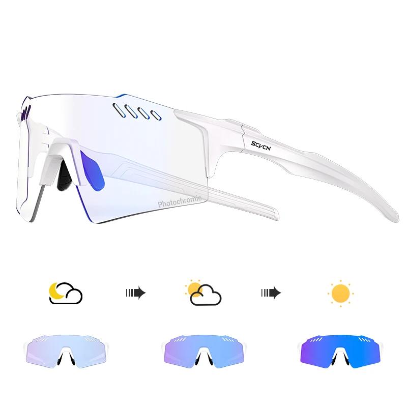 SCVCN Photochrome Sport Sunglasses 8