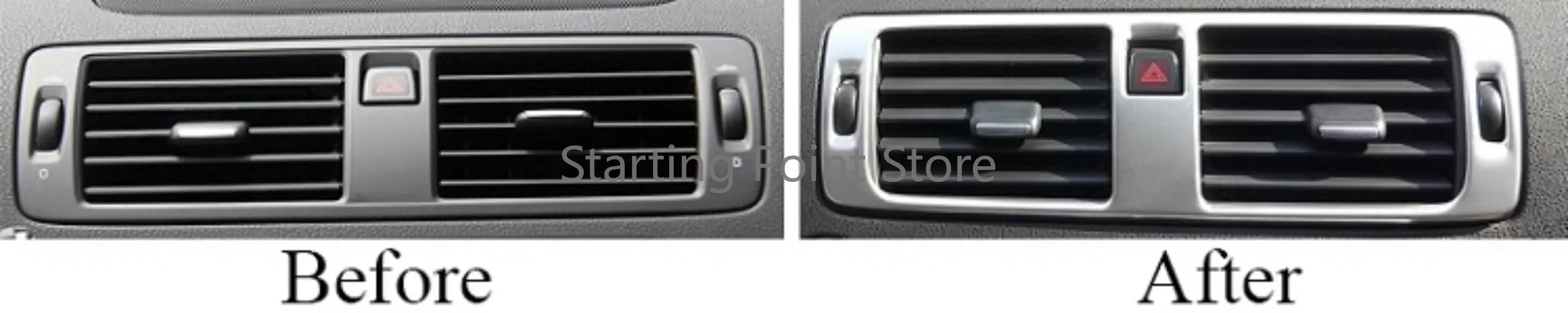 Suitable for Volvo S40 air outlet decorative frame C30 air conditioning outlet decorative frame C70 decorative frame