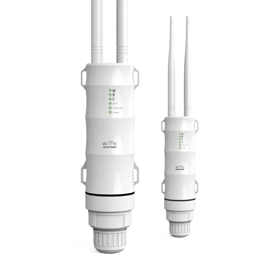 

2025 AC600 Outdoor Wifi Route Dual Dand 2.4/5Ghz Waterproof High Power Wireless AP Repeater Wifi Extender Booster with AP