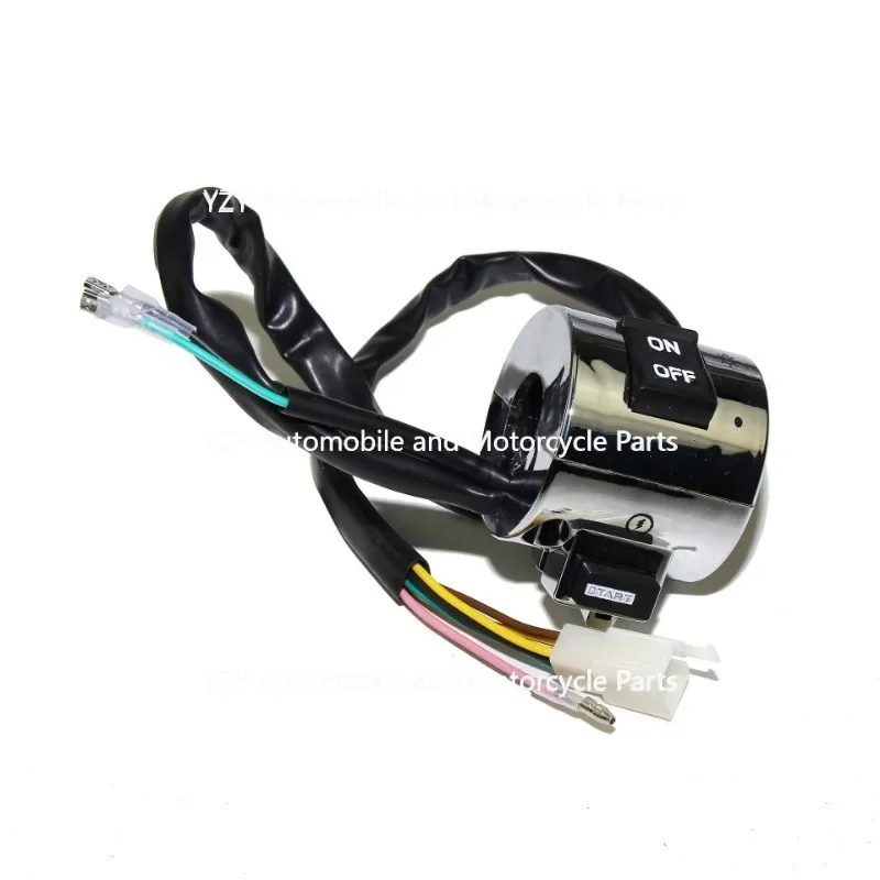 Right and Left Side Chrome Plated Control Switch for GY6 Moped Retro Scooter 50cc 125cc 150cc