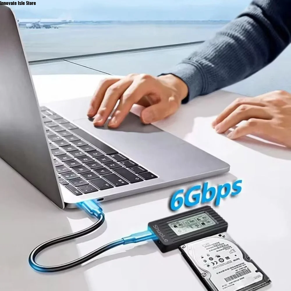 Display Adapter Digital Display USB 3.2 To Sata Adapter Digital Screen Display USB3.0 Converter Cable External Adapter For PC