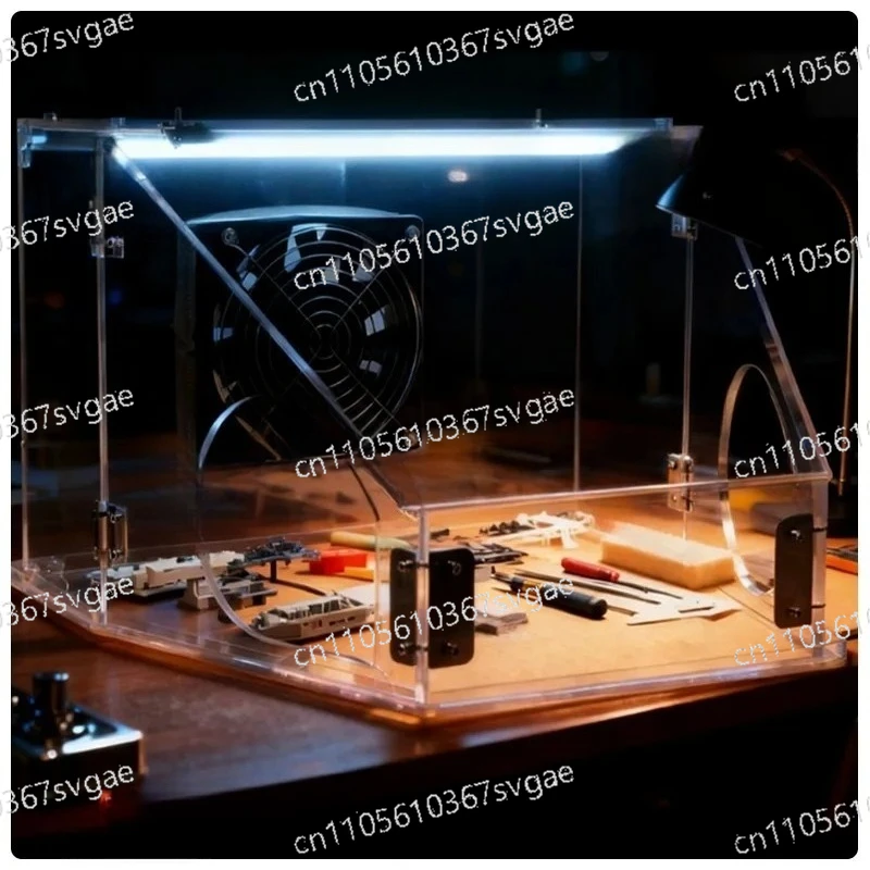 

Светодиодная лампа для пылесоса, универсальный бытовой акриловый полированный пыленепроницаемый герметичный контейнер