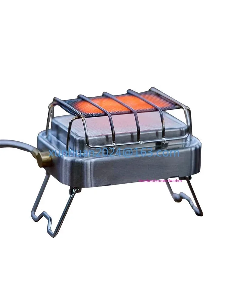 Infrared radiation furnace multifunctional camping gas burner split type furnace portable gas heating heater 1800W