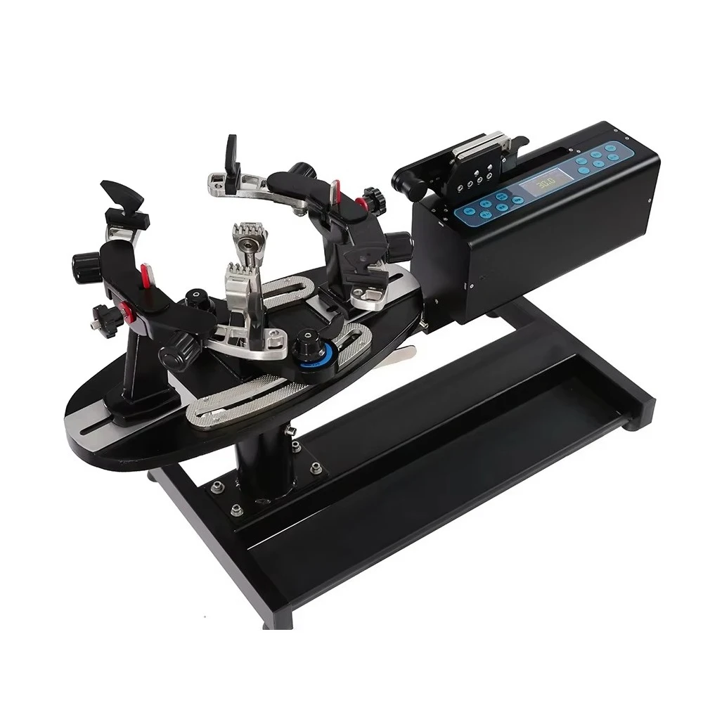 2025 التلقائي GLS-301 التحكم الذكي مضرب كرة الريشة التوتير آلة مع حقيبة الأدوات #5