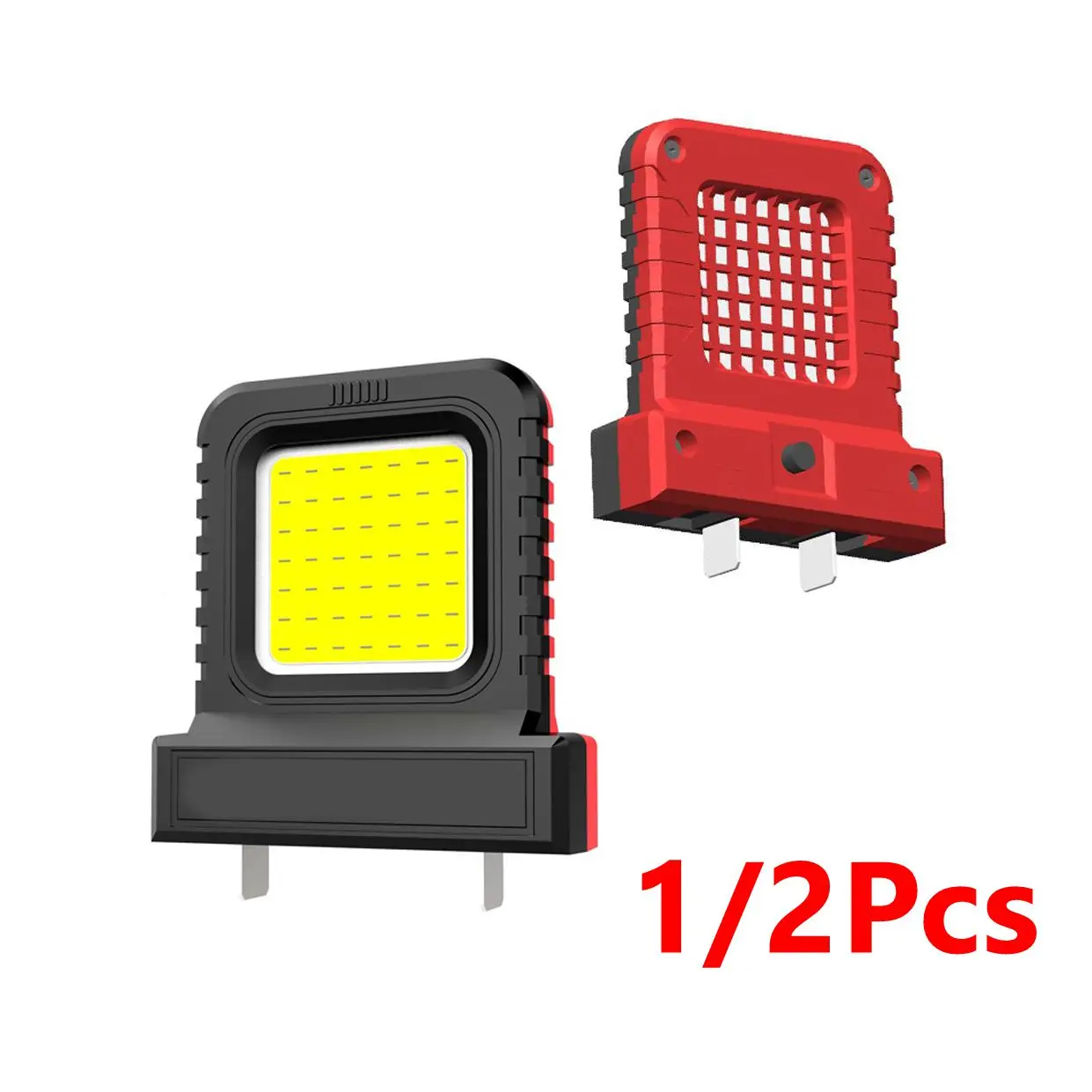 

1/2Pcs 14W LED Camping Lantern Mini Pocket Work Light Inspection For 20V/21V Power Tool Lithium Battery Power Tool Light