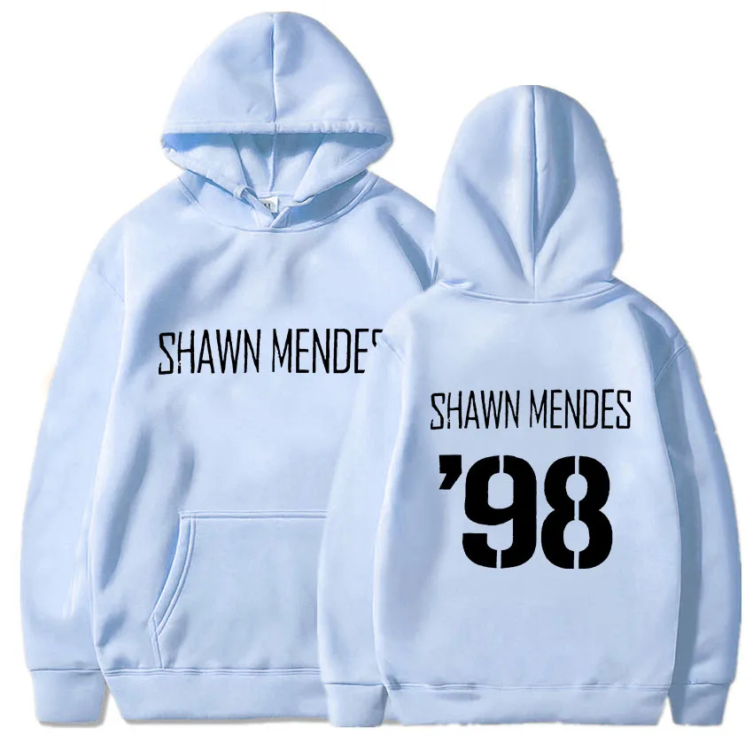 Shawn Mendes Hoodie for Autumn/Winter Hip Hop Comfortable Sweatshirt With Pocket Gothic Soft Clothes Sudaderas Fashion Pullovers