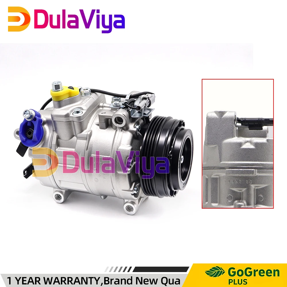 AC Compressor For BMW 550i GT 750Li 750i xDrive 4.4L 2010-2015  197367 198367 64509154072 64529195978 9154072 CO 29118C