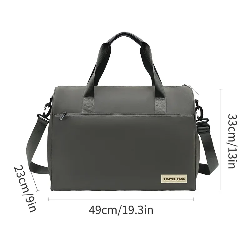 New Short Distance Travel Handbag Business Clothing Storage Bag Large Capacity Set Pull Rod Luggage Valiseh