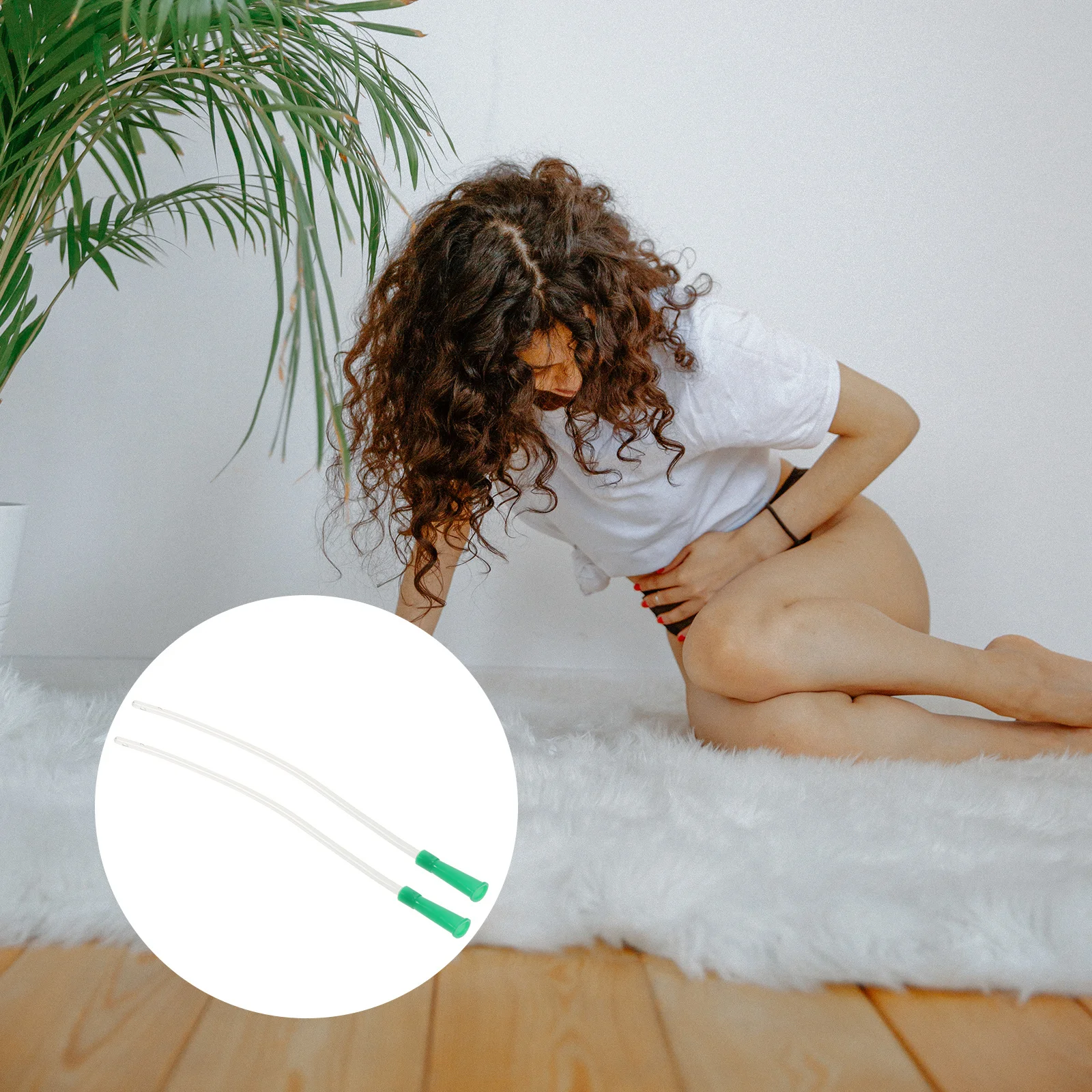 20개입 편리한 관장 튜브 친환경 대체 화장지 장 청소 변비 완화 관장기