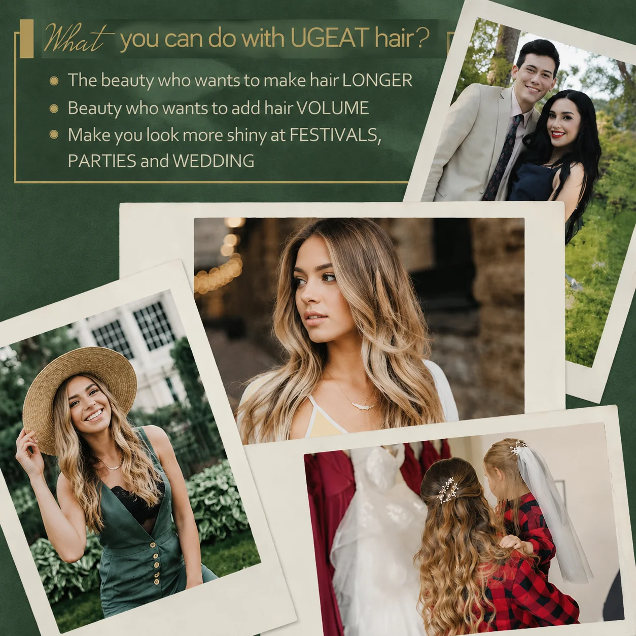 Ugeat Tape in Hair Extensions Brazilian Hair Off Black Natural Color Tape in Extensions Smooth Silky Human Hair 50G Per Pack