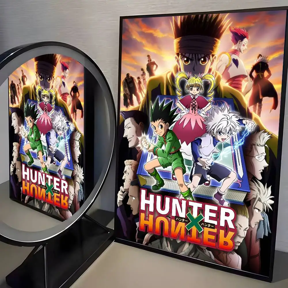1 Stück Hochwertiges Japan Anime Hunter X Hunter Poster HD Leinwanddruck Ästhetisches Kunstdruckpapier Wandkunst für Wohnzimmer Heimdekoration – Detail 4