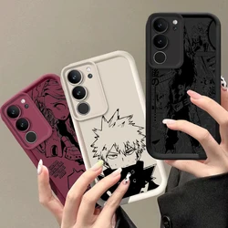 Cool My Heroes Academy Anime For Samsung Galaxy S24 S23 S22 S21 S20 FE Ultra Plus S10 Lite 5G Eye Ladder Phone Case