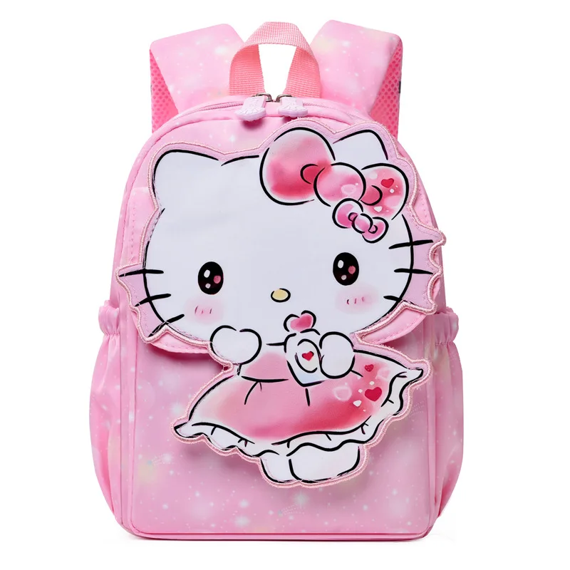 Детский рюкзак с героями мультфильмов и аниме Hello Kitty Kuromi My Melody школьный рюкзак для девочек дошкольного возраста подарок